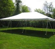 Tent Canopy, 20 x 30 White