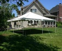 Tent Canopy, 20 x 20 White