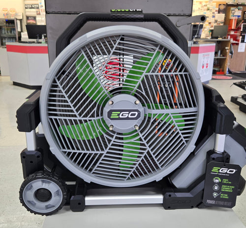 18 Misting fan - EGO battery powered