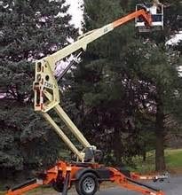 40' JLG T350 - Towable Lift