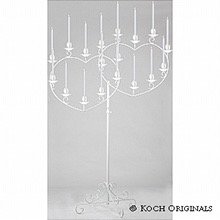 Candelabra, Pr. Doubleheart Brass