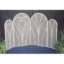 Screen, 5 Pc. Wicker Heart