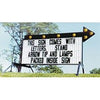 Reader Board - 4' x 8'